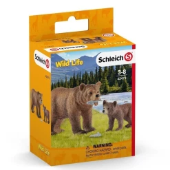 Schleich Grizzly Bear Mother With Cub