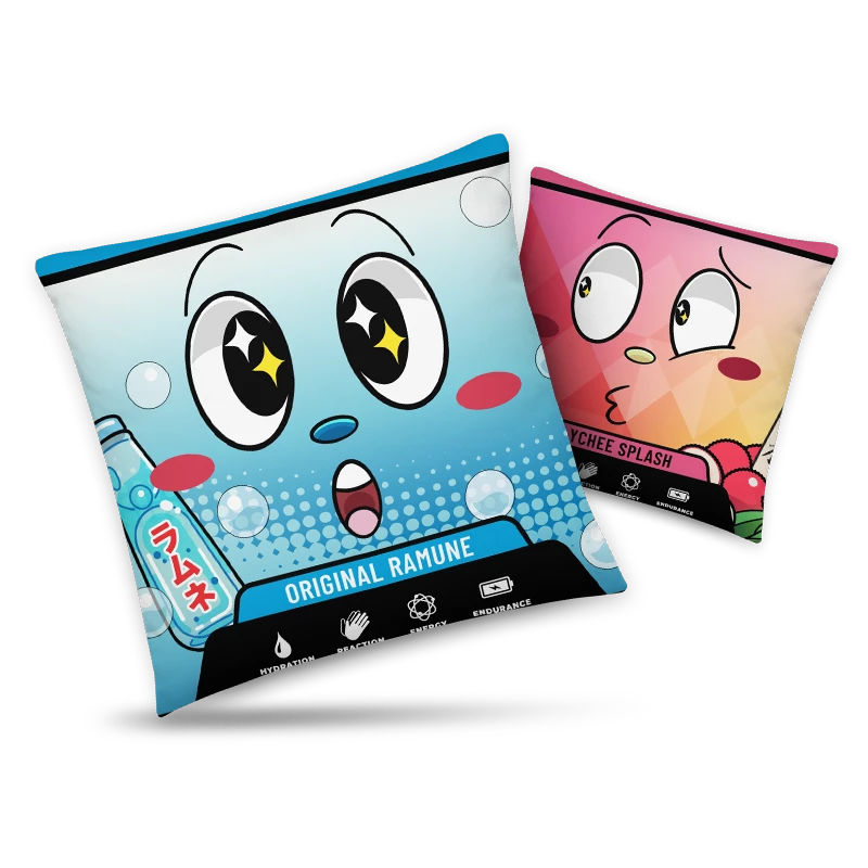 Advanced.GG ADVANCED Land Ramune X Lychee Pillow 1 Advanced.GG ADVANCED Land Ramune X Lychee Pillow