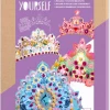 Djeco Mosaic Tiaras Do It Yourself Craft Kit