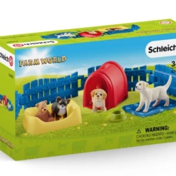 Schleich Puppy Pen