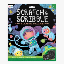 Ooly Scratch And Scribble Space Explorers