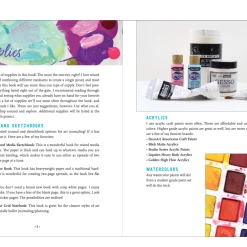 Peter Pauper Press Art Journaling - A Mixed-Media Guide To Unleashing Your Creativity Hardcover -ADVANCED SHOP ScreenShot2021 01 30at2.27.40PM