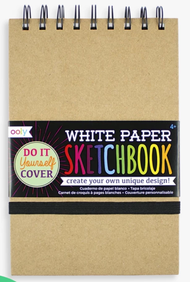 Ooly White Paper Sketchbook - Small 1 Ooly White Paper Sketchbook - Small