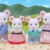 Epoch Everlasting Calico Critters Marshmallow Mouse Family