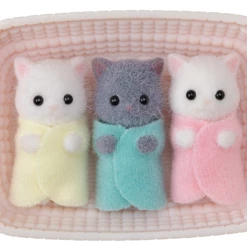 Epoch Everlasting Calico Critters Persian Cat Triplets