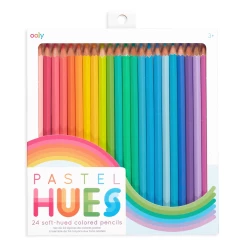 Ooly Pastel Hues 24 Soft-hued Colored Pencils