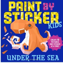 Workman Pub Co Paint By Sticker Kids: Under The Sea