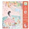 Djeco Pastel Scratch Boards Set: The Picnic