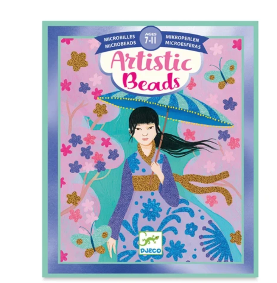 Djeco Around The World Artistic Beads Craft Kit 1 Djeco Around The World Artistic Beads Craft Kit