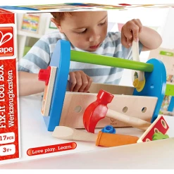 Hape Fix It Tool Box And Accessory Play Set