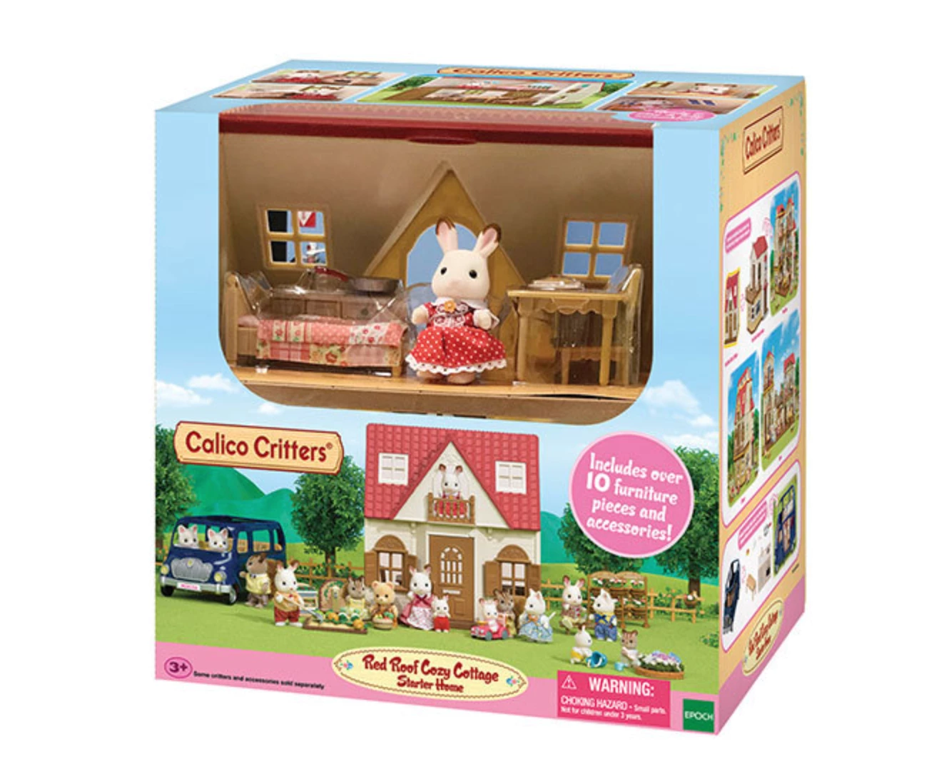 Epoch Everlasting Calico Critters Red Roof Cozy Cottage Starter Home 1 Epoch Everlasting Calico Critters Red Roof Cozy Cottage Starter Home