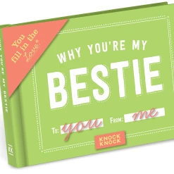 Knock Knock Why You're My Bestie: Fill In The Love Book