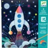 Djeco Cosmic Mission Scratch Boards