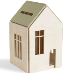 UGEARS Babai Magnetic Wooden Dollhouse - Khaki