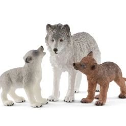 Schleich Mother Wolf With Pups