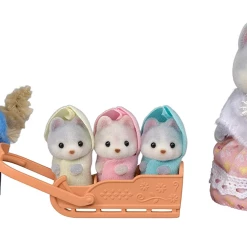 Epoch Everlasting Husky Family, Set Of 5