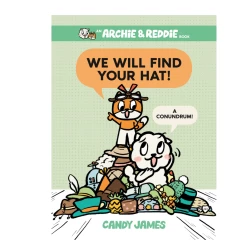 Penguin Random House We Will Find Your Hat!: A Conundrum! (An Archie & Reddie Book) Hardcover