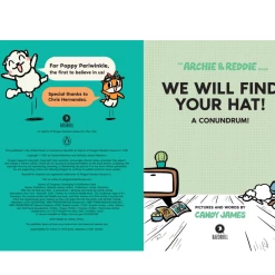 Penguin Random House We Will Find Your Hat!: A Conundrum! (An Archie & Reddie Book) Hardcover -ADVANCED SHOP ScreenShot2022 02 17at12.48.49PM