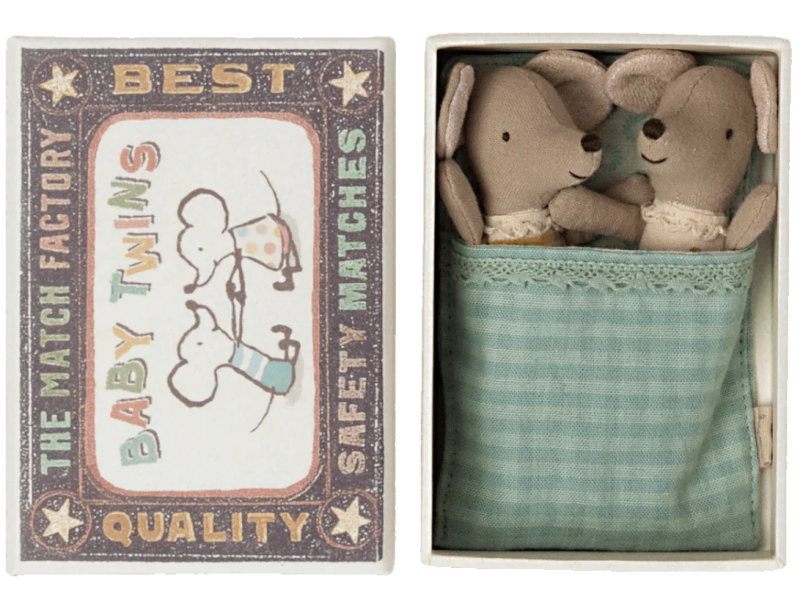 Maileg Twin Baby Mice In Box 1 Maileg Twin Baby Mice In Box