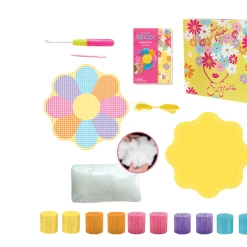 HANDSTAND KITCHEN Totally Deco! Daisy Latch Hook Pillow Set -ADVANCED SHOP ScreenShot2022 03 10at5.00.06PM