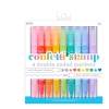 Ooly Confetti Stamp 9 Double Ended Markers