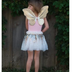 Great Pretenders Gracious Gold Sequined Skirt, Wand & Wings Size 4-6 -ADVANCED SHOP ScreenShot2022 03 16at12.41.27PM