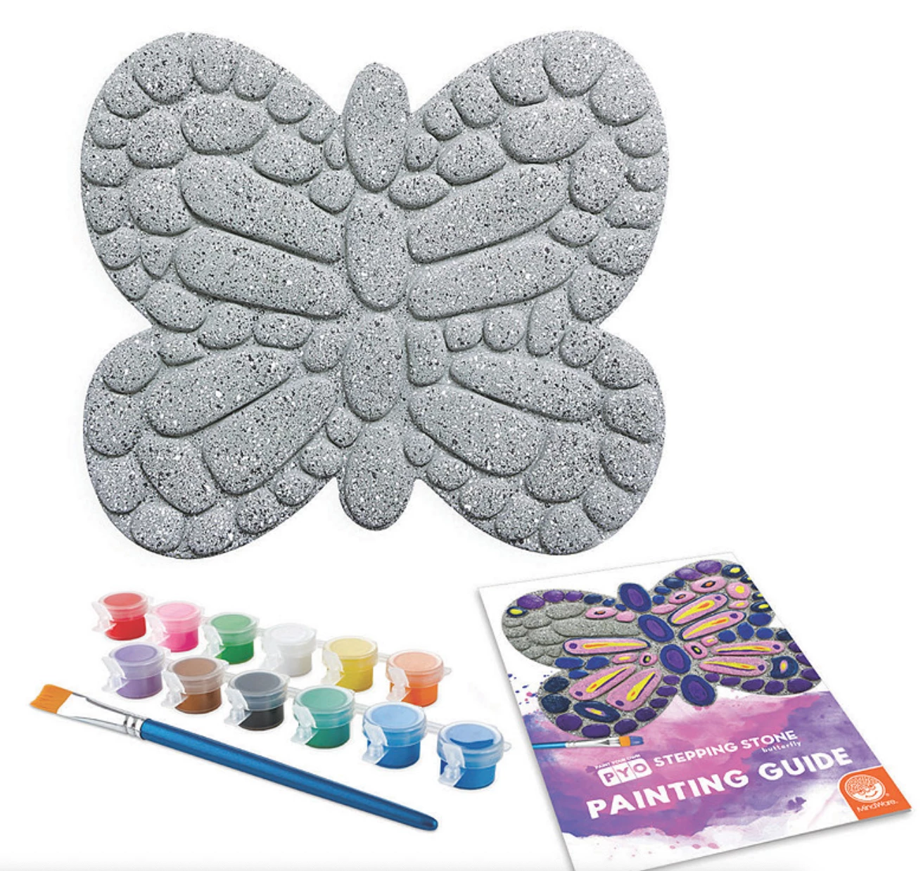 MindWare Paint Your Own Stepping Stone: Butterfly 2 MindWare Paint Your Own Stepping Stone: Butterfly - Image 2