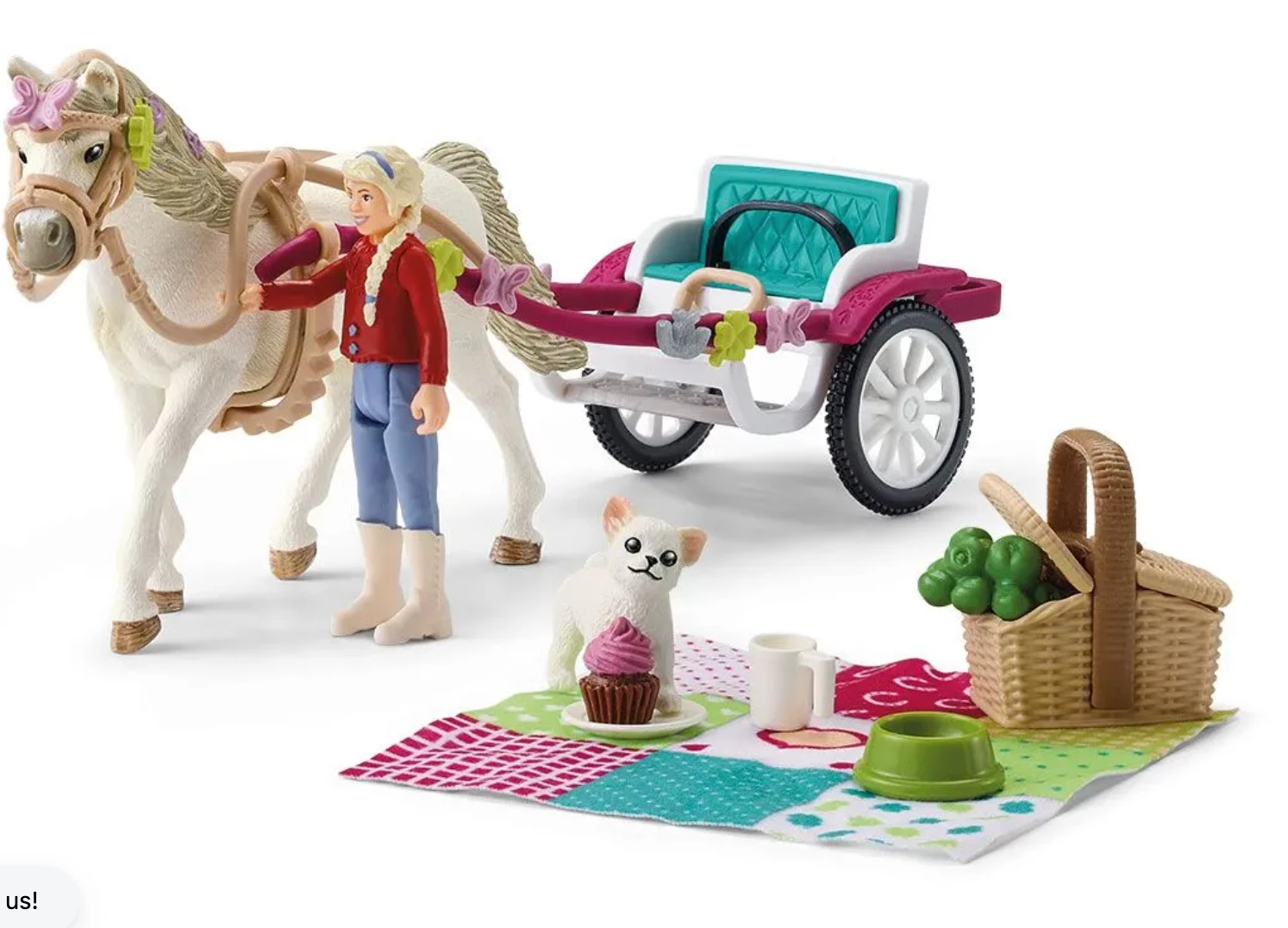 Schleich Carriage Ride With Picnic 1 Schleich Carriage Ride With Picnic