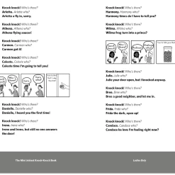 MacMillam Books The Mini Jokiest Knock-Knock Book: Knee-Slappers That Will Keep You Laughing Out Loud Paperback 7 MacMillam Books The Mini Jokiest Knock-Knock Book: Knee-Slappers That Will Keep You Laughing Out Loud Paperback -ADVANCED SHOP ScreenShot2022 08 01at11.18.34AM