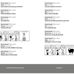 MacMillam Books The Mini Jokiest Knock-Knock Book: Knee-Slappers That Will Keep You Laughing Out Loud Paperback 9 MacMillam Books The Mini Jokiest Knock-Knock Book: Knee-Slappers That Will Keep You Laughing Out Loud Paperback -ADVANCED SHOP ScreenShot2022 08 01at11.18.52AM