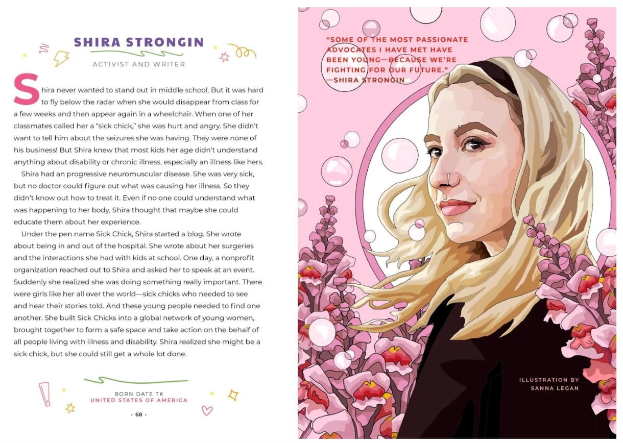 INGRAM Good Night Stories For Rebel Girls: 100 Inspiring Young Changemakers Hardcover 7 INGRAM Good Night Stories For Rebel Girls: 100 Inspiring Young Changemakers Hardcover - Image 7