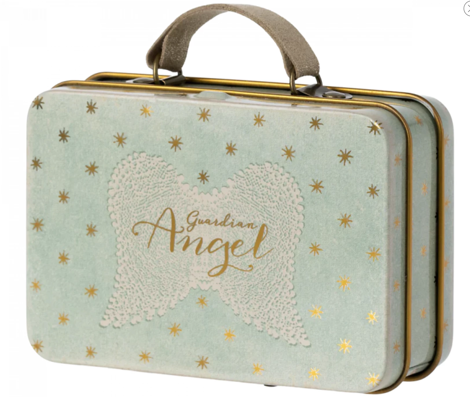 Maileg Angel Mouse In Suitcase 2 Maileg Angel Mouse In Suitcase - Image 2