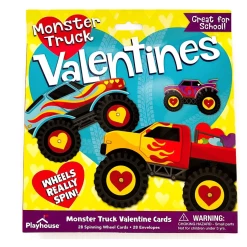 Paper House Monster Truck Valentines