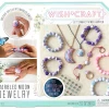 Bright Stripes Wish*Craft Marbled Moon Jewelry