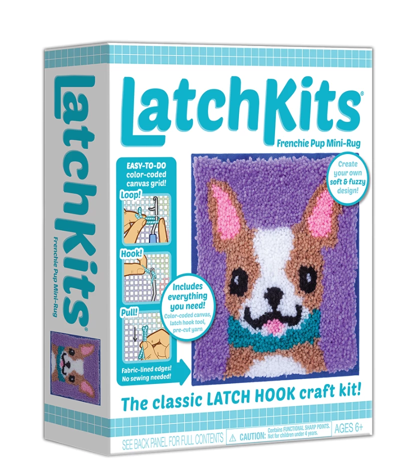 Play Monster LatchKits® Puppy Latch Hook Kit 1 Play Monster LatchKits® Puppy Latch Hook Kit