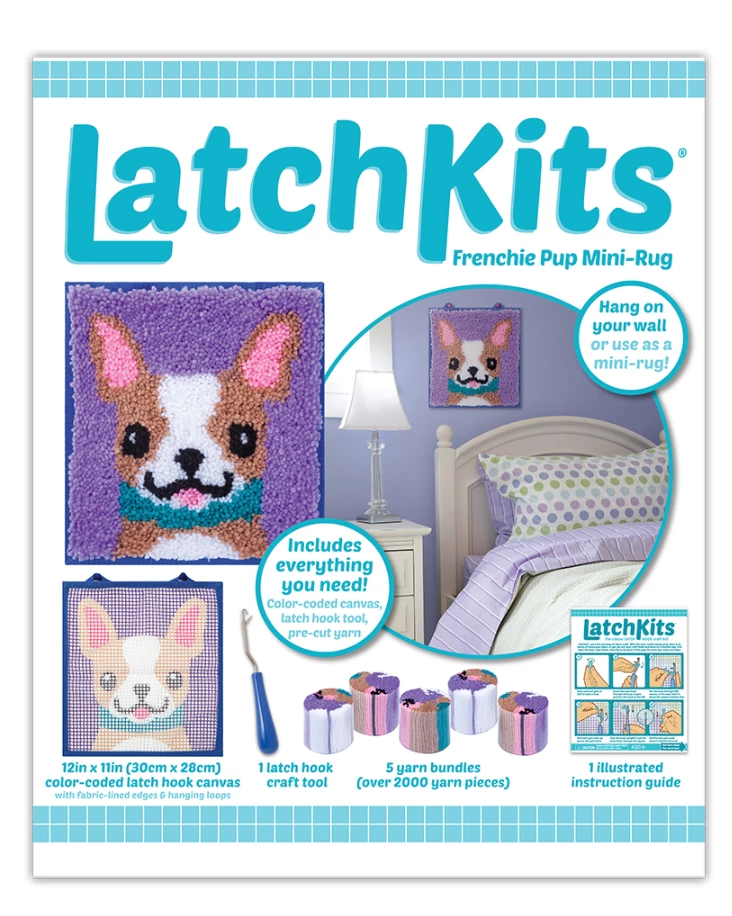 Play Monster LatchKits® Puppy Latch Hook Kit 2 Play Monster LatchKits® Puppy Latch Hook Kit - Image 2