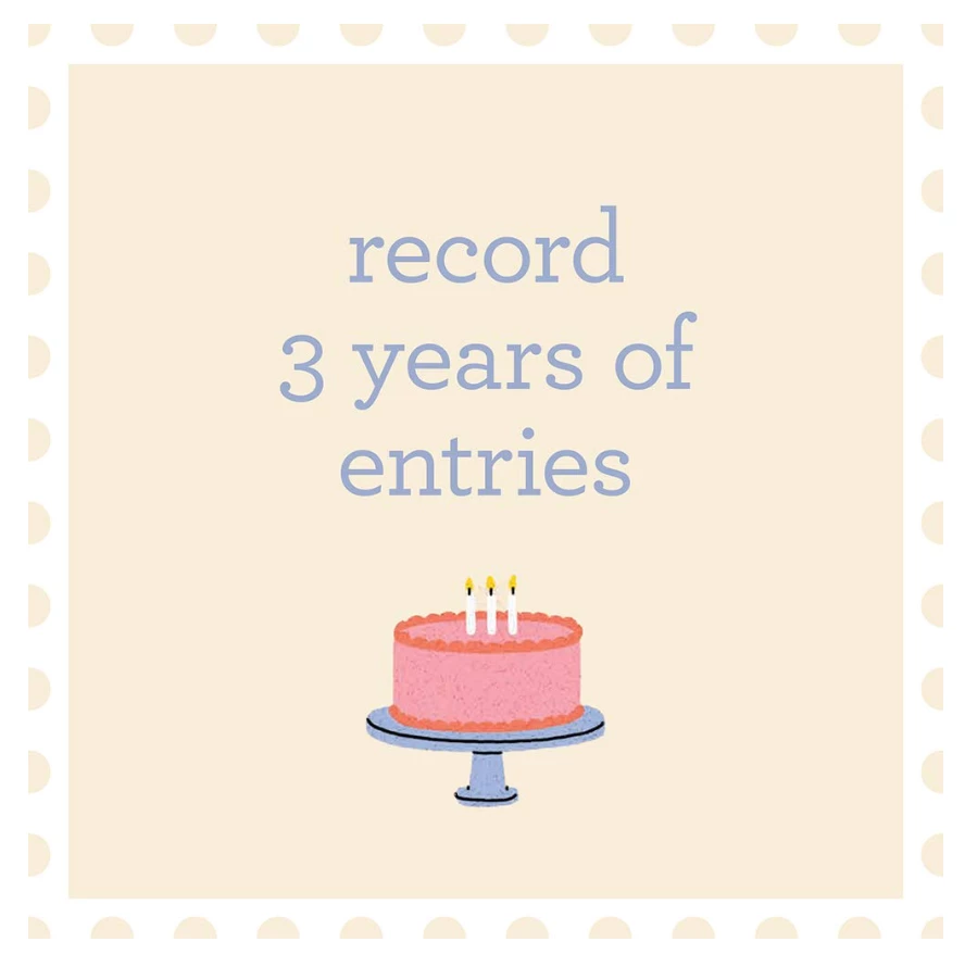 Chronicle Books Family One Line A Day - A Three Year Memory Journal 3 Chronicle Books Family One Line A Day - A Three Year Memory Journal - Image 3