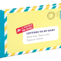 Chronicle Books Letters To My Baby A Paper Time Capsule