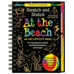 Peter Pauper Press Scratch & Sketch At The Beach