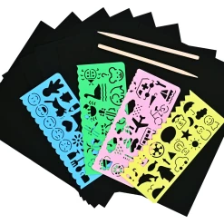 Peter Pauper Press Scratch & Sketch Sheets With Stencils 6 Peter Pauper Press Scratch & Sketch Sheets With Stencils -ADVANCED SHOP ScreenShot2023 02 01at11.34.52AM