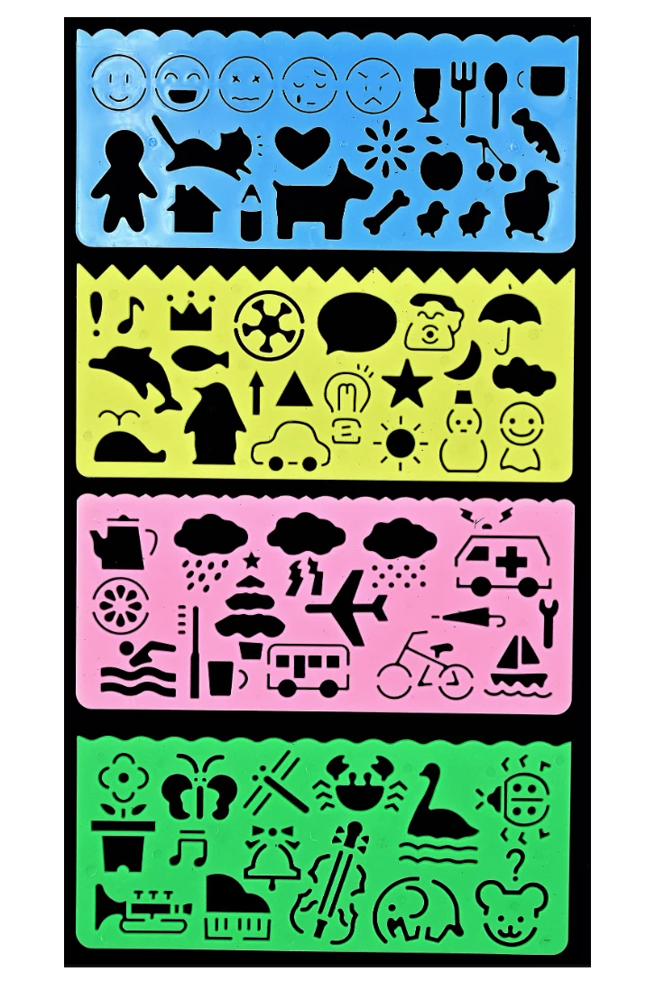 Peter Pauper Press Scratch & Sketch Sheets With Stencils 4 Peter Pauper Press Scratch & Sketch Sheets With Stencils - Image 4