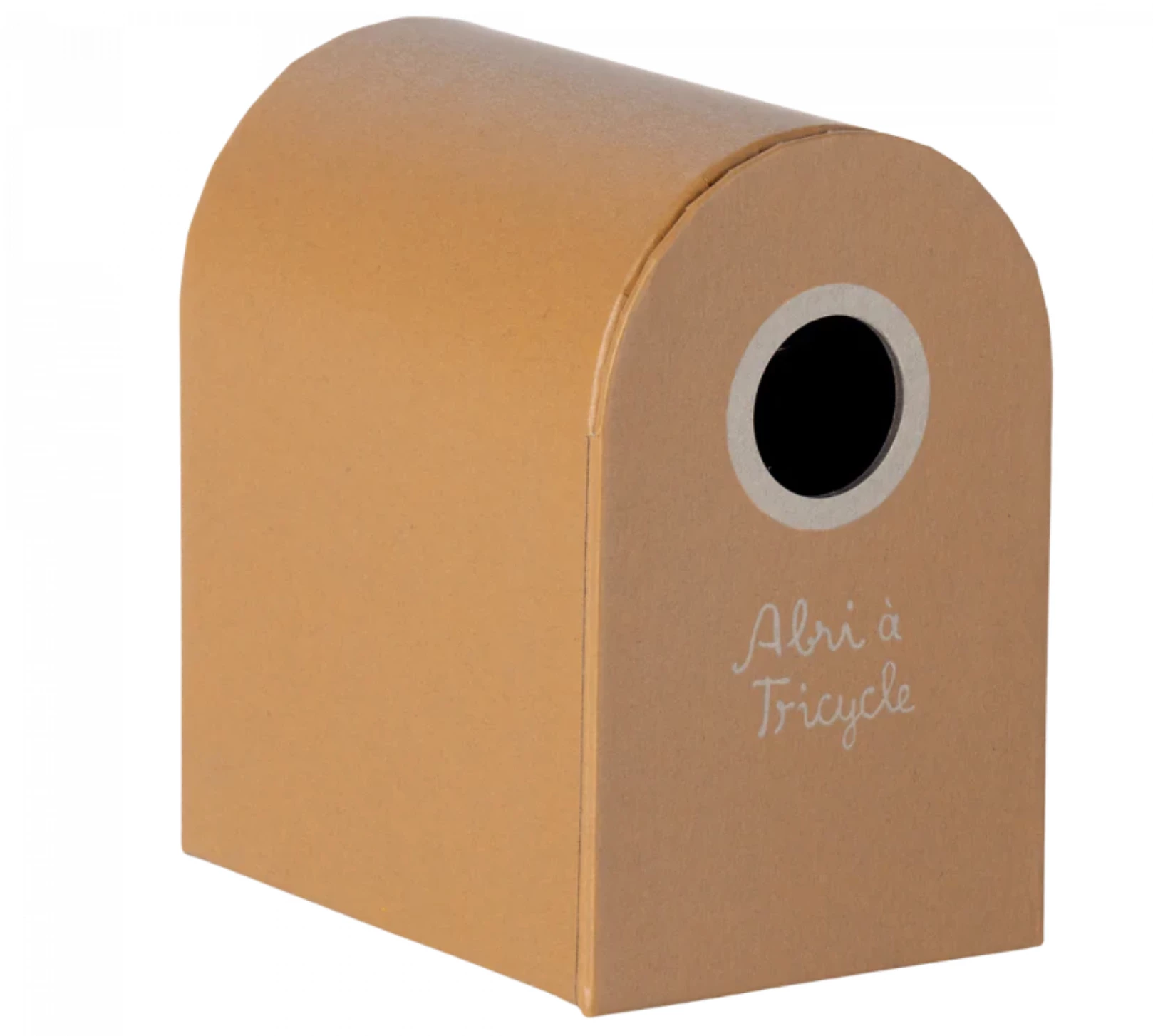 Maileg Abri A Tricycle, Mouse - Ocher 4 Maileg Abri A Tricycle, Mouse - Ocher - Image 4