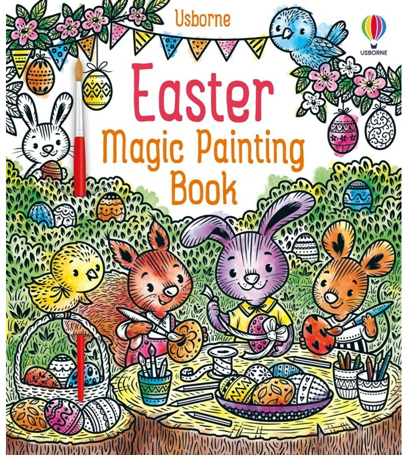 USBORNE Easter Magic Painting Book 1 USBORNE Easter Magic Painting Book