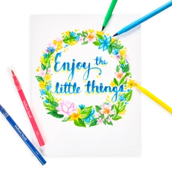 Ooly Brilliant Brush Markers -ADVANCED SHOP brilliantbrushdemo