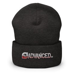 GEAR ADVANCED® Halloween Cuffed Beanie -ADVANCED SHOP cuffed beanie dark grey front 6343dd13baa08