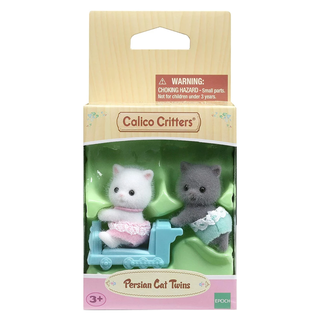 Epoch Everlasting Calico Critters Persian Cat Twins 1 Epoch Everlasting Calico Critters Persian Cat Twins
